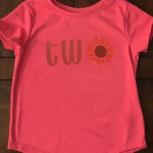 Girls “Two” T-shirt